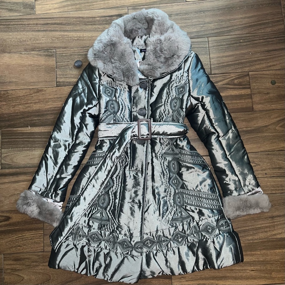 Anna Sui trench coat with belt